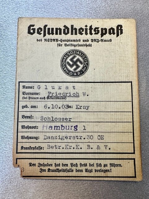 Gesundheitspass #16509 