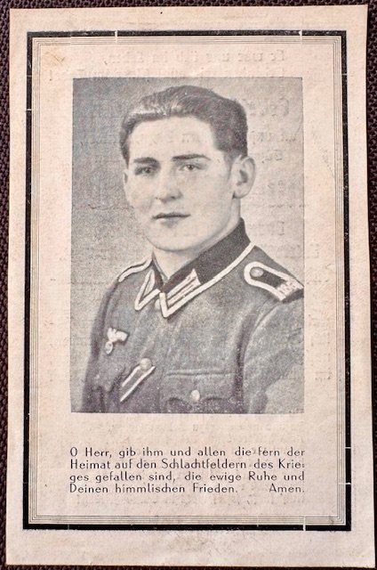 German Death Card #18600 