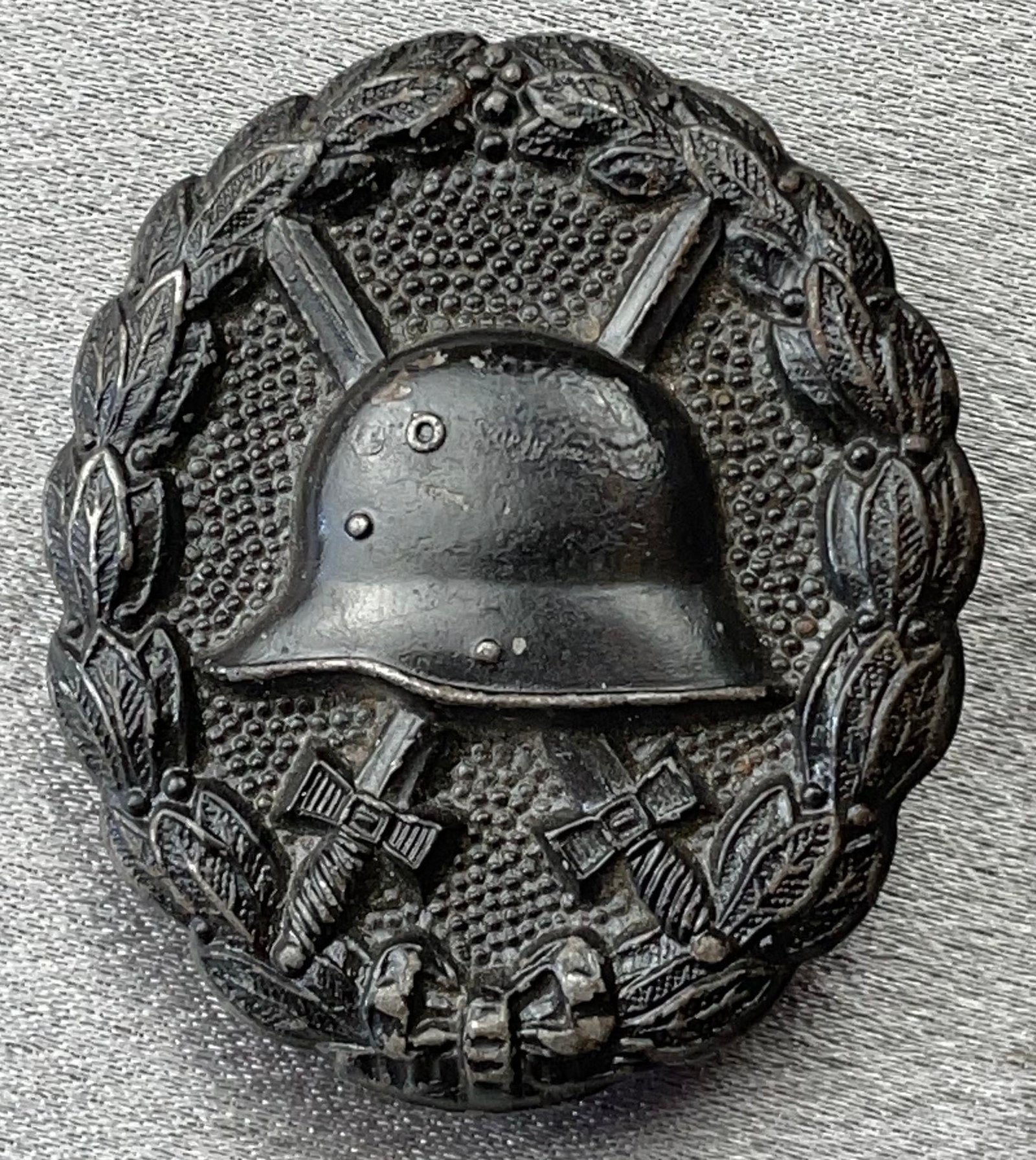 WWI Black Wound Badge #15673 