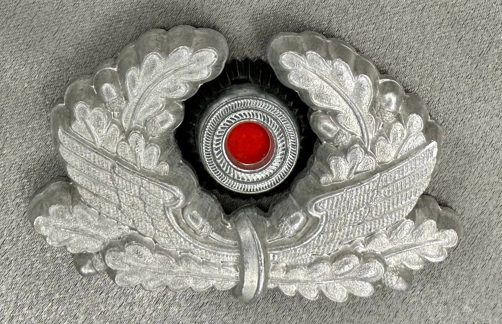 Bahnschutzpolizei  Visor Cap Wreath & Cockade #16892 