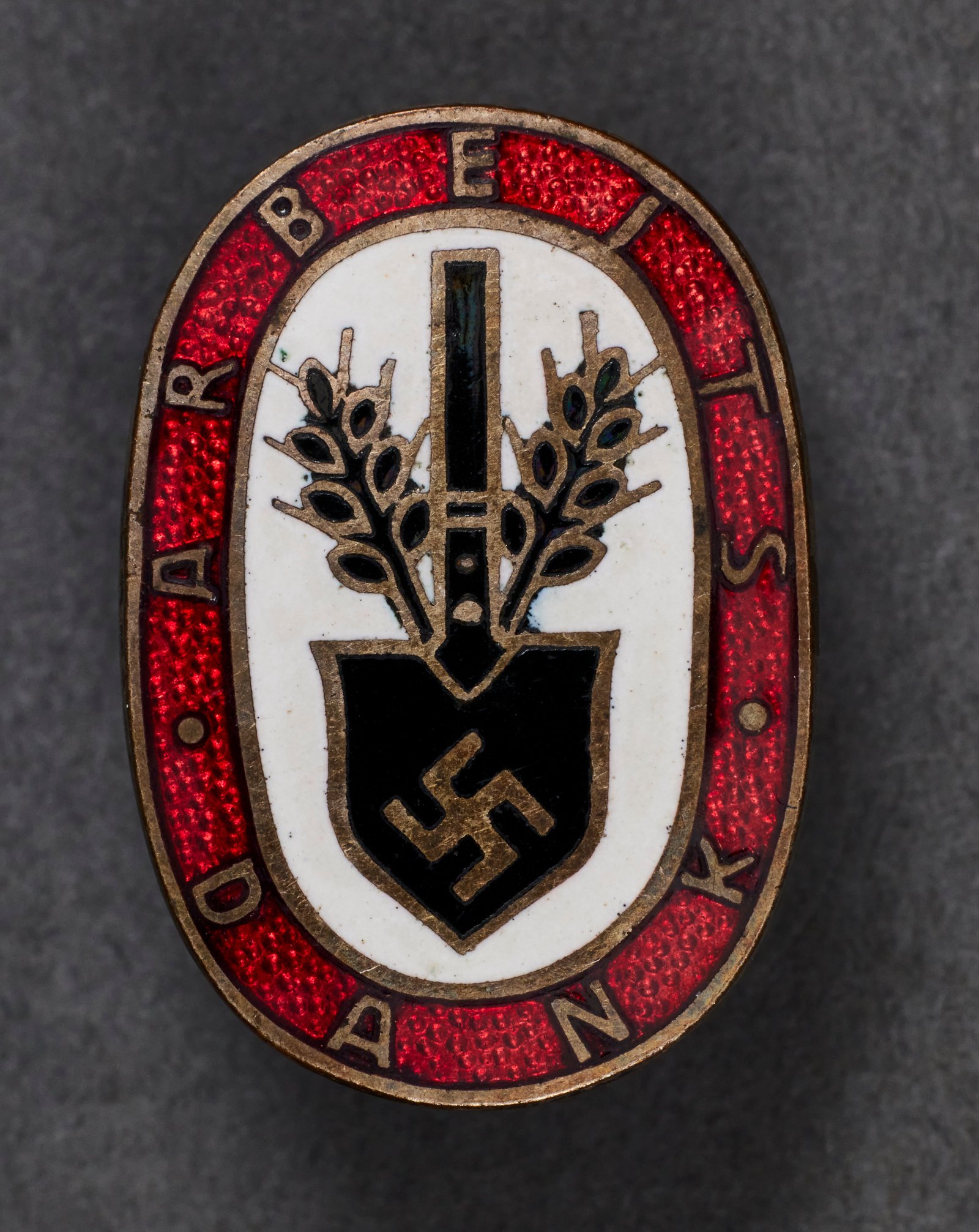 Arbeits Dank Badge #20830 