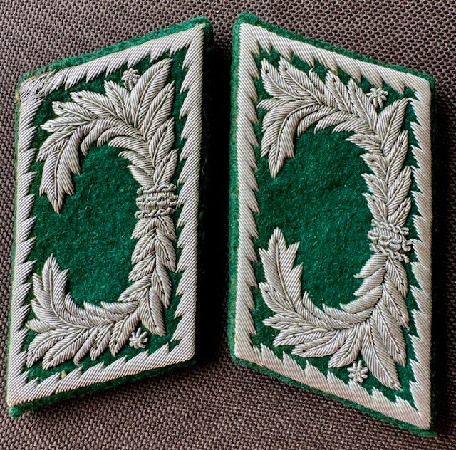 Customs Regierungsrat Collar Tabs #18171 