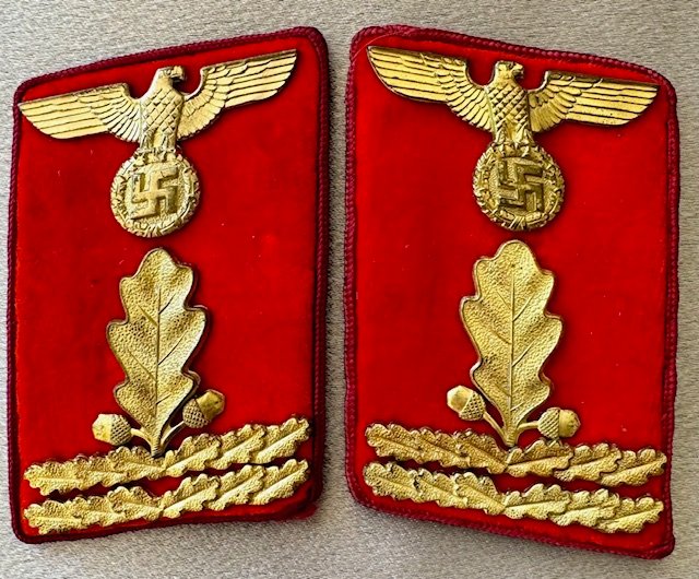 Gauleitung Hauptabscnhittsleiter Collar Tabs #17648 