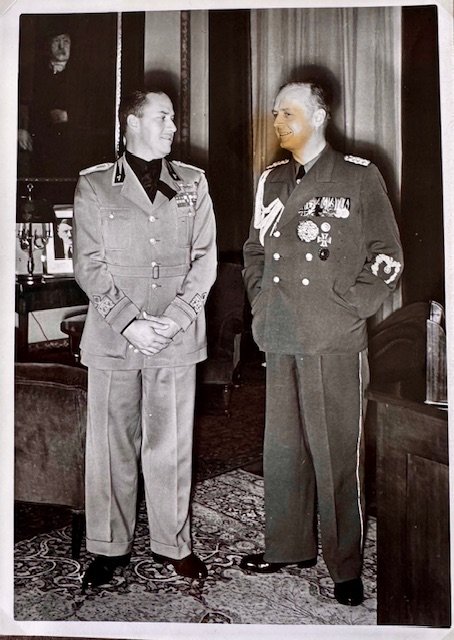 Joachim von Ribbentrop and Graf Ciano Photo #18590 