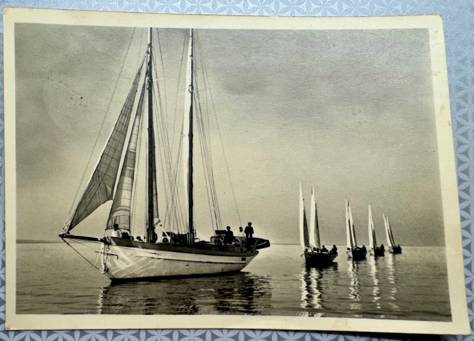 Marine Hitler Jugend Postcard #17497 