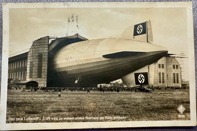 Hindenburg Postcard #17966 