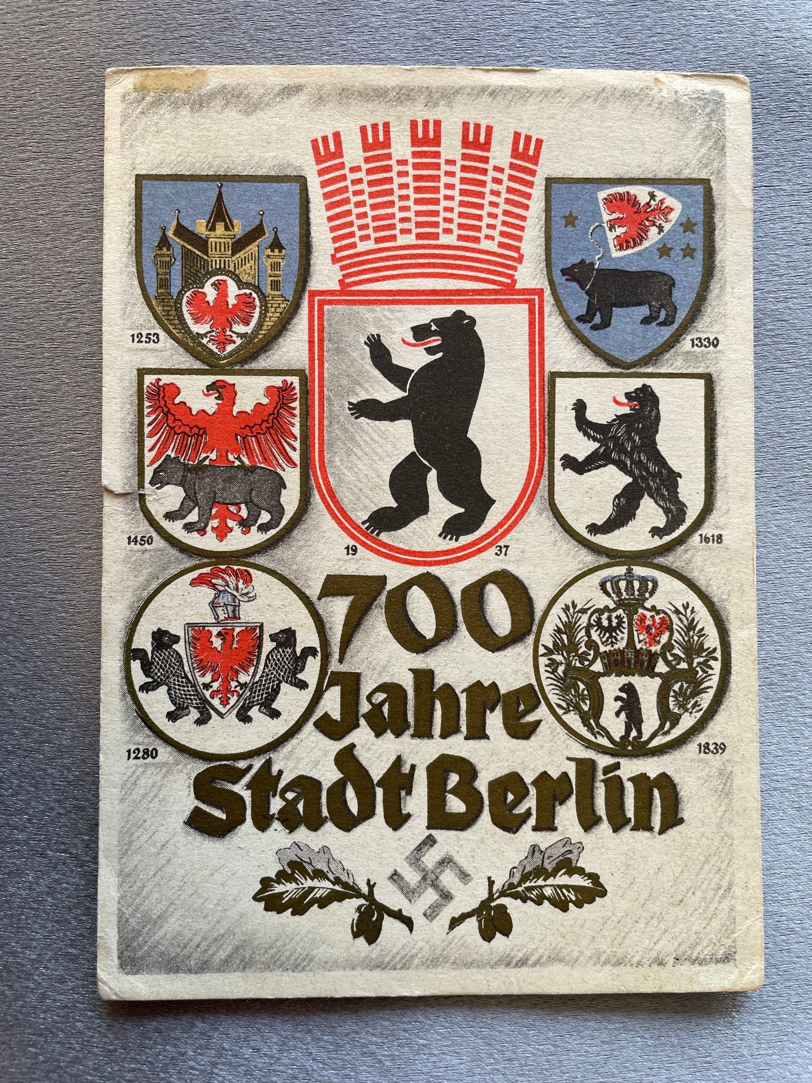 700 Jahre Stadt Berlin Postcard #14948 
