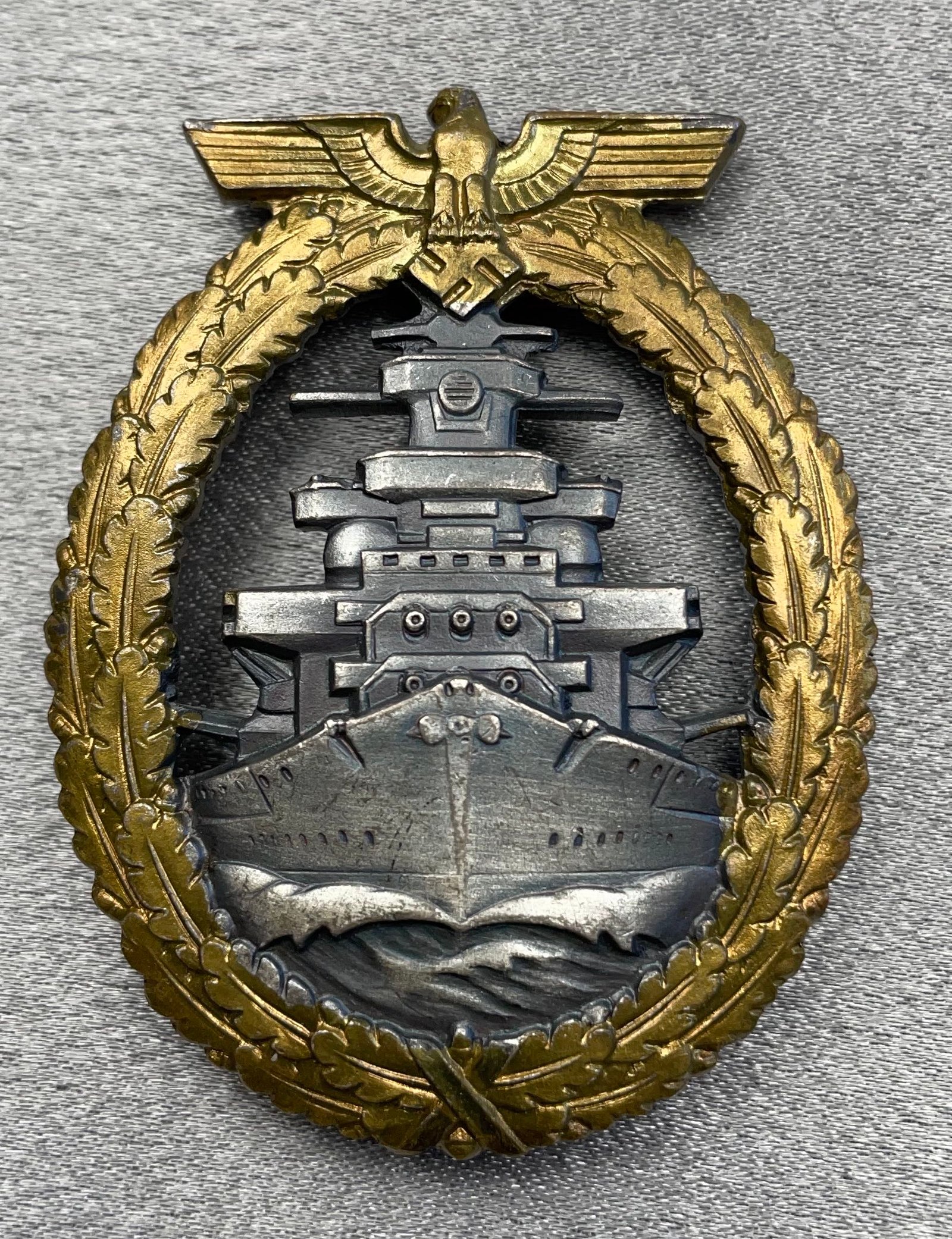 Kriegsmarine High Seas Fleet Badge #15418 