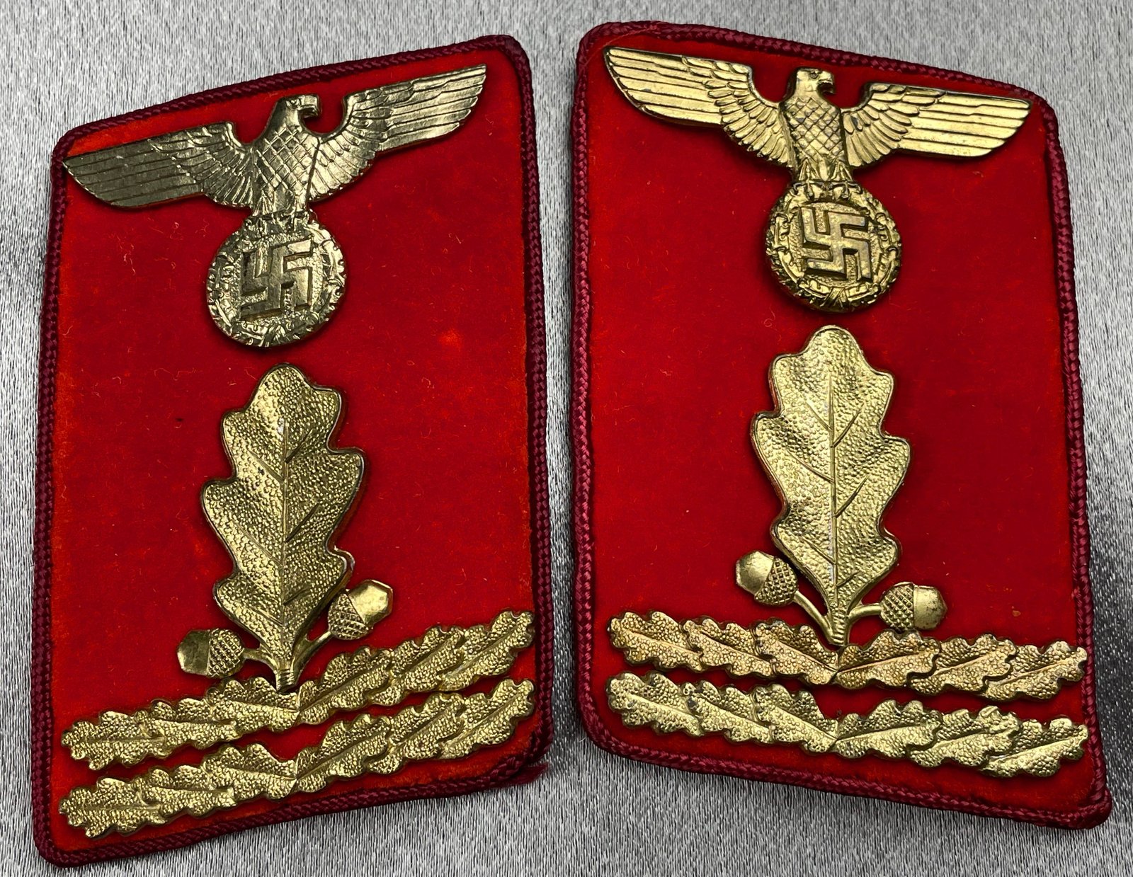 Gauleitung Hauptabschnittsleiter Collar Tabs #15952 