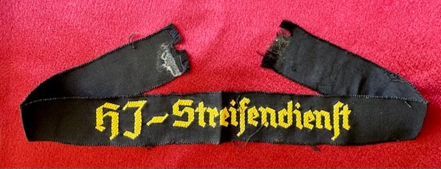 HJ Streifendienst Cuff Title #18917 