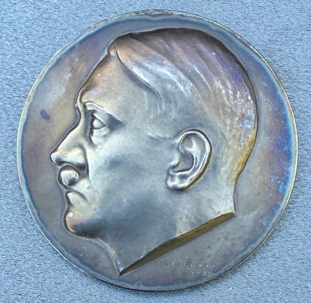 Adolf Hitler Medallion #20173 
