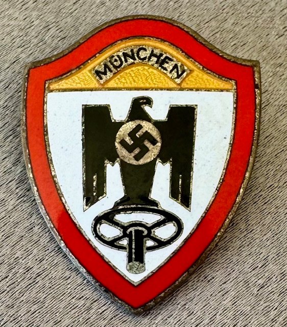 Reichsverband des Kraftfahrgewerbes München Badge #17920 