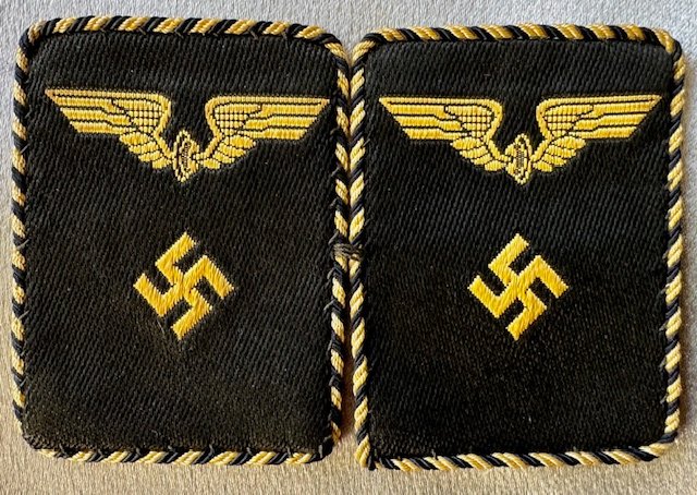 Deutsche Reichsbahn Officials Collar Tabs #18389 