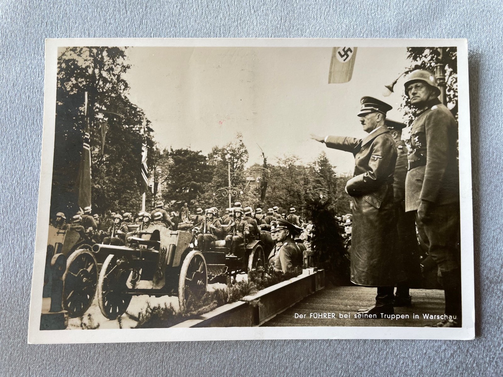 Der Führer bei seinen Truppen in Warsaw #14886 