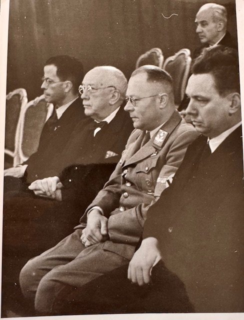 Vienna State Opera Conductor Karl Böhm with Deputy Gauleiter Karl Scharizer #18896 