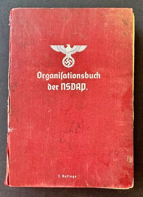 Organisationsbuch der NSDAP 1937 #17922 