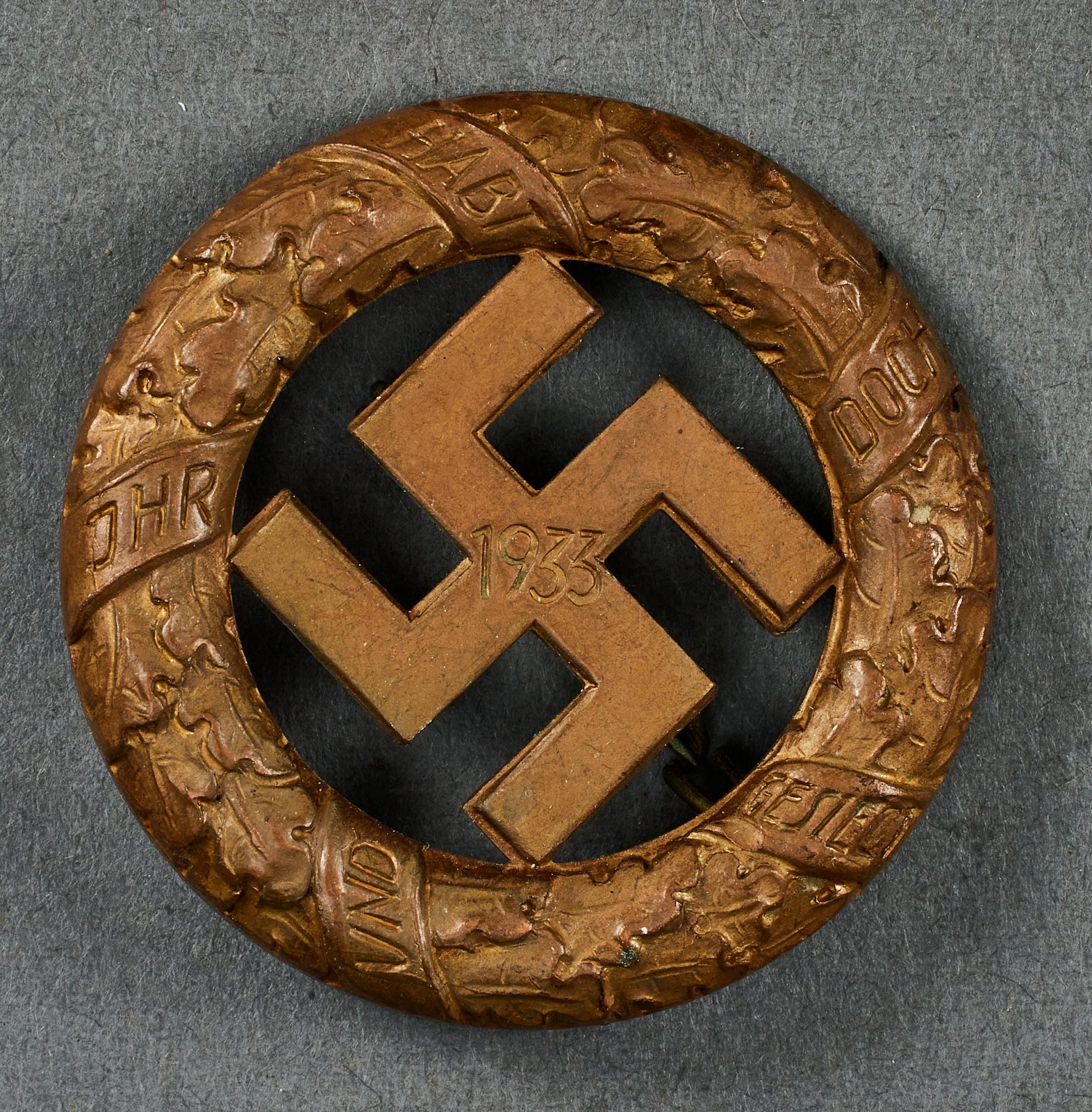 1933 Gau München Badge #21311 