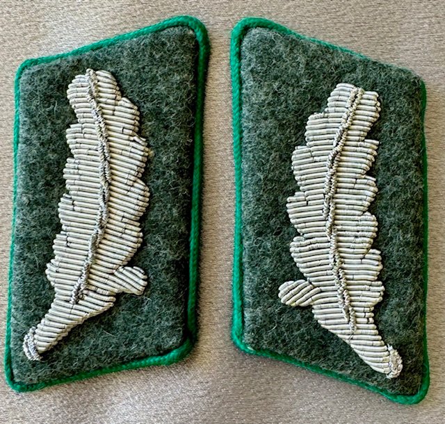 Deutsche Dienstpost  Bezirksführer Collar Tabs #18436 