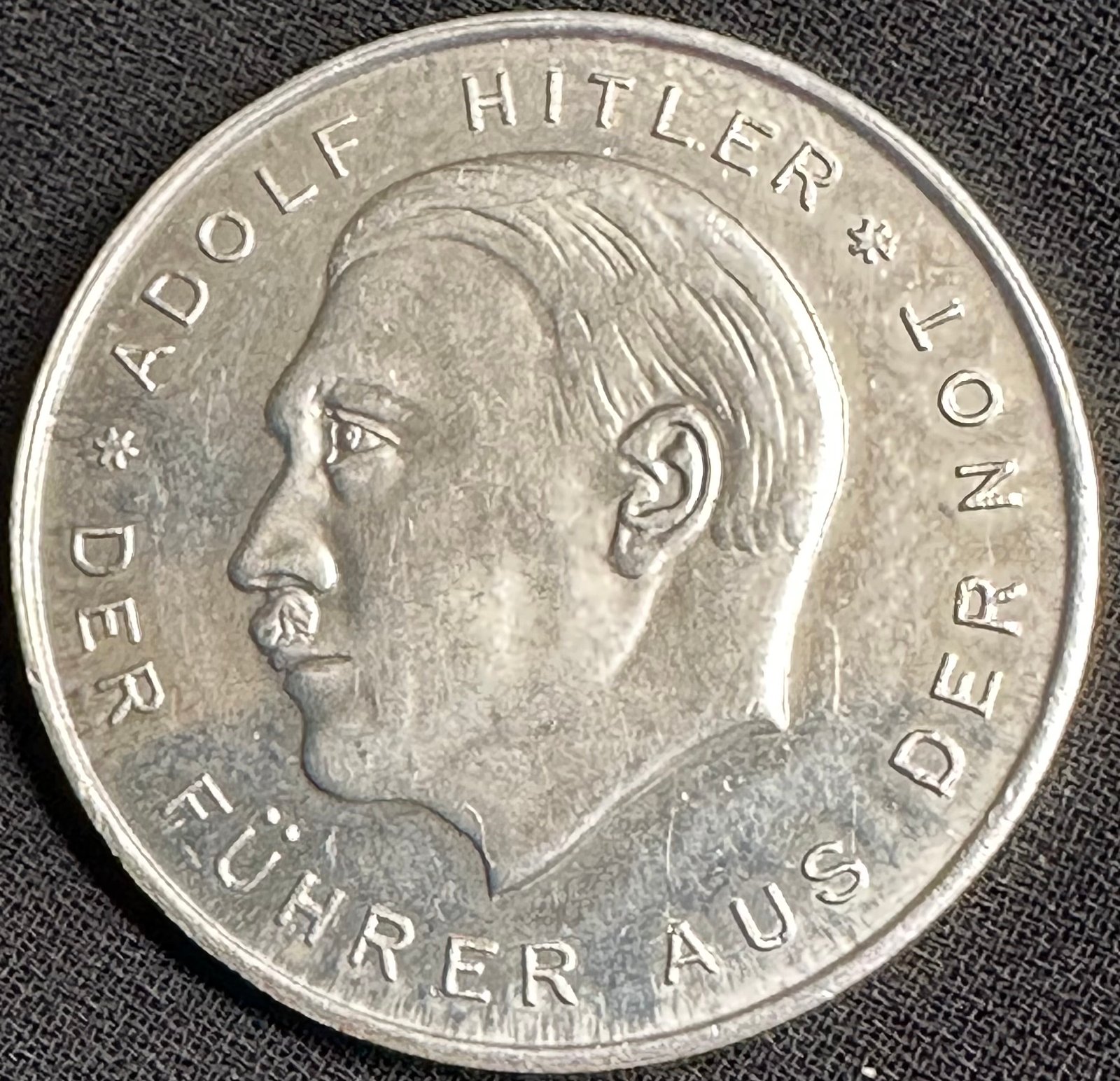 Adolf Hitler Medallion #16967 