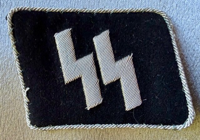 SS Officer\'s Bullion Collar Tab #20363 