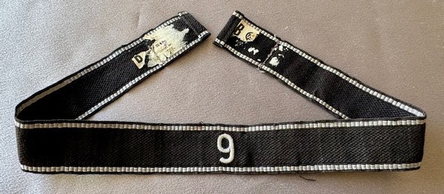 SS Officers Cuff Title for Stettin Foot Regiment #19069 