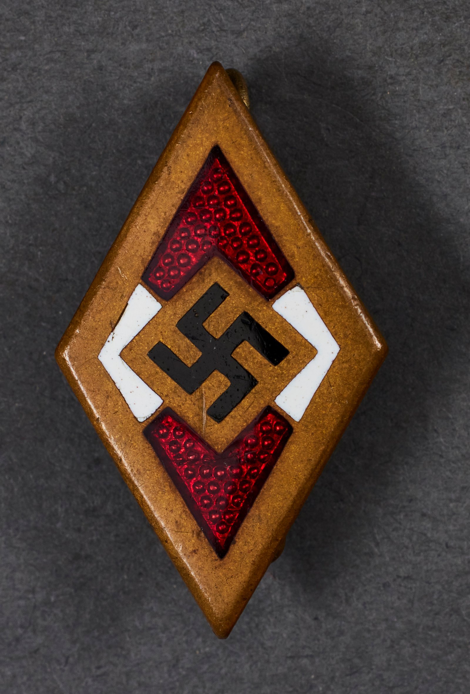 Golden Hitler Youth Honor Badge #20804 