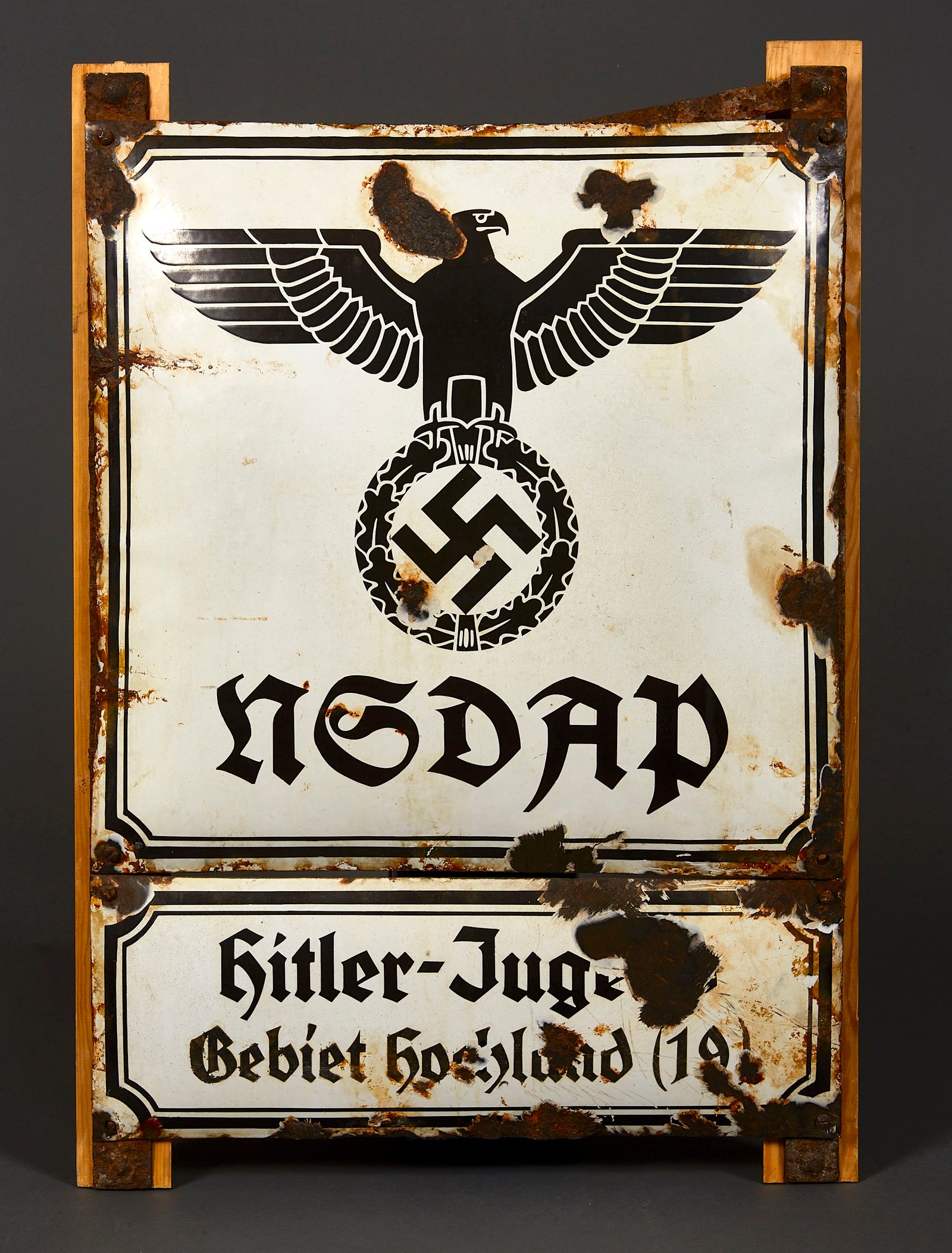 NSDAP HJ Enamel Signs #15697 