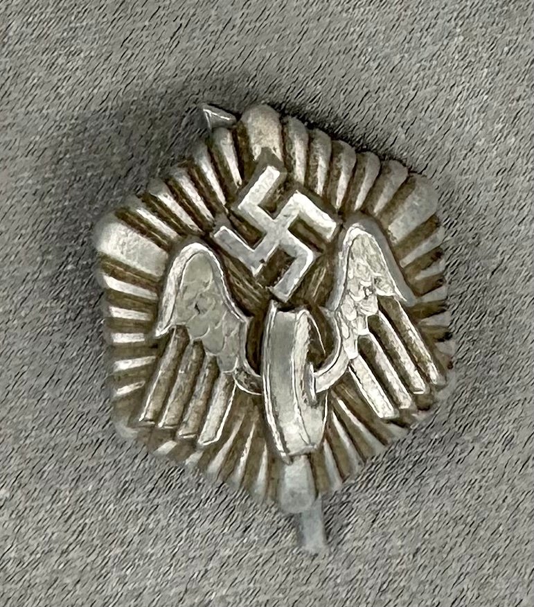 Bahnschutzpolizei  Cap Insignia #16891 