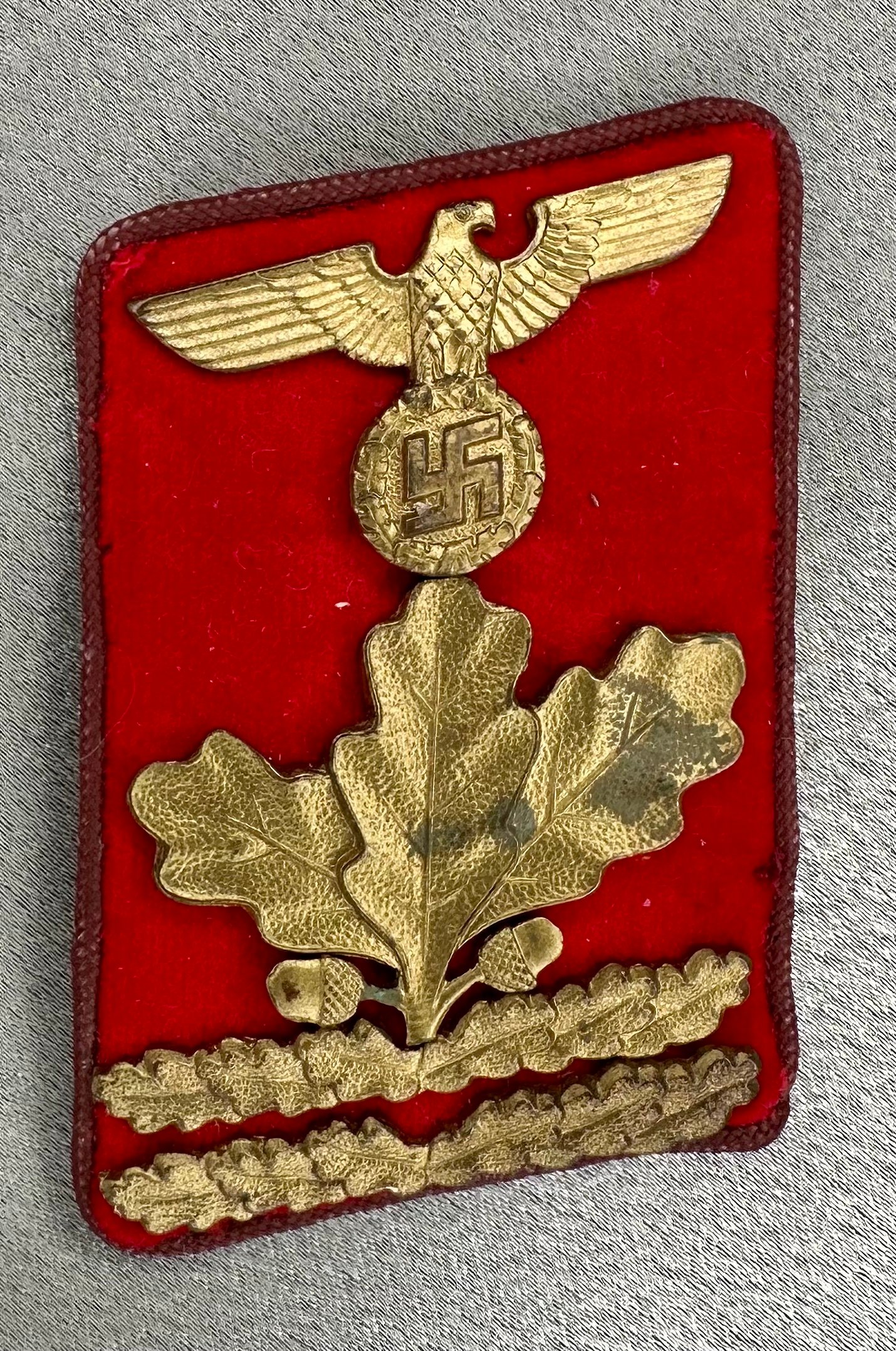 Gauleitung Hauptdienstleiter Collar Tab #17309 