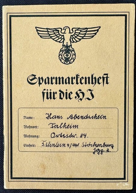 Sparmarkenhest für Die HJ #17780 