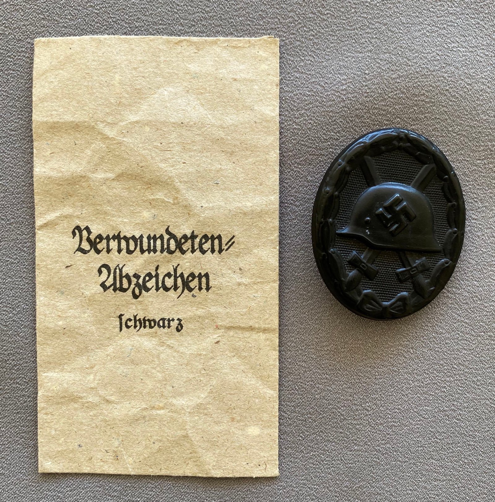 Black Wound Badge #14775 