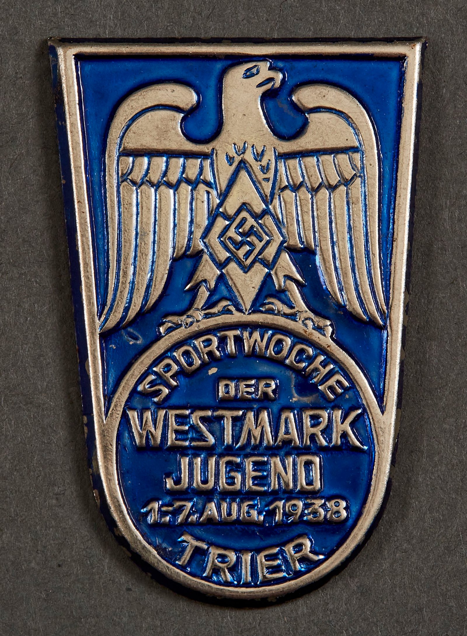 Sportwoche der Westmark Jugend 1.-7.Aug. 1938 Trier Tinnie #15555 