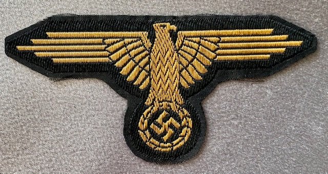 SS Camouflage Brown Cap Eagle #18554 