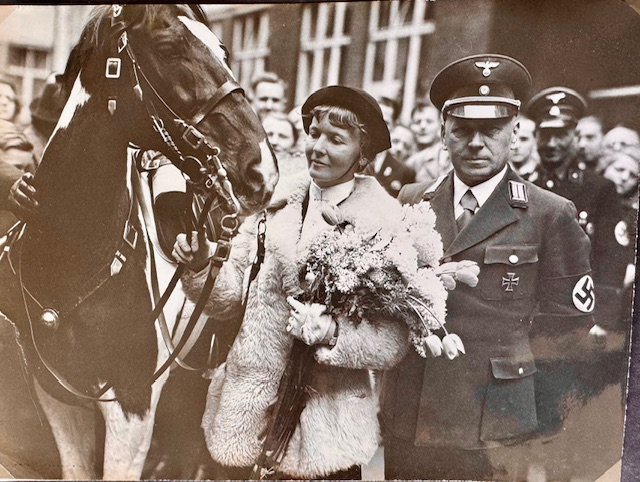 WHW rider Friedel Schumann back in Berlin #18882 