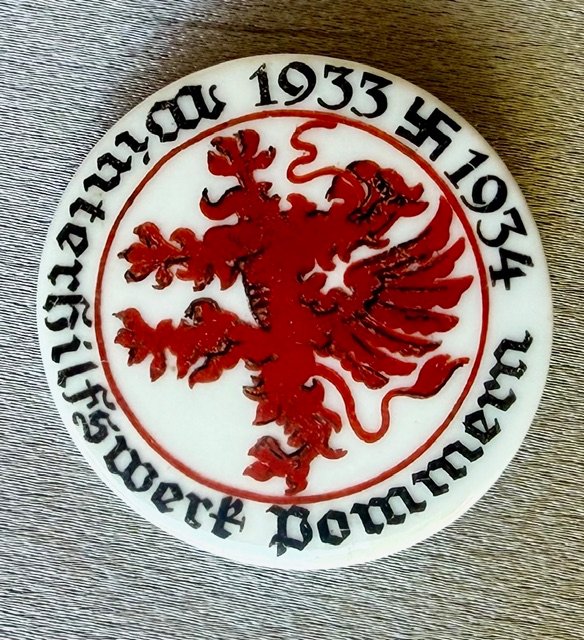 Winterhilfswerk Pommern Tinnie #20459 